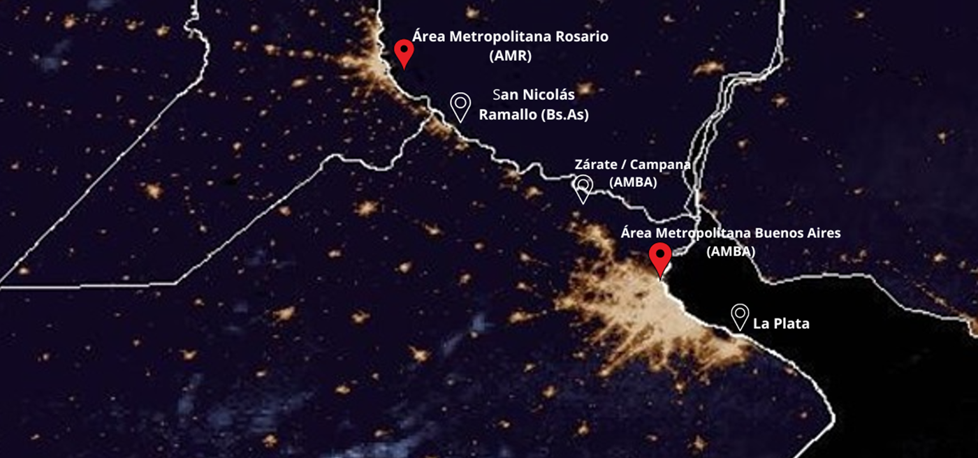 Afirman que Rosario y Buenos Aires ya forman una megalópolis